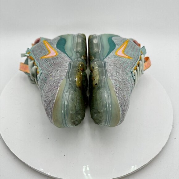 Nike Air VaporMax Flyknit Men Size 7 DH4088-300 Blue Light Dew Training Shoes - Picture 9 of 13